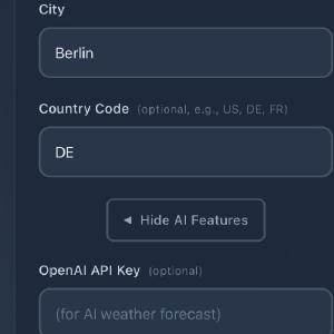 2. AI Settings